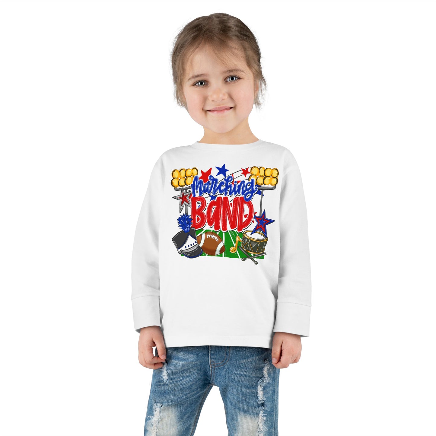 Marching Band Toddler Long Sleeve Tee