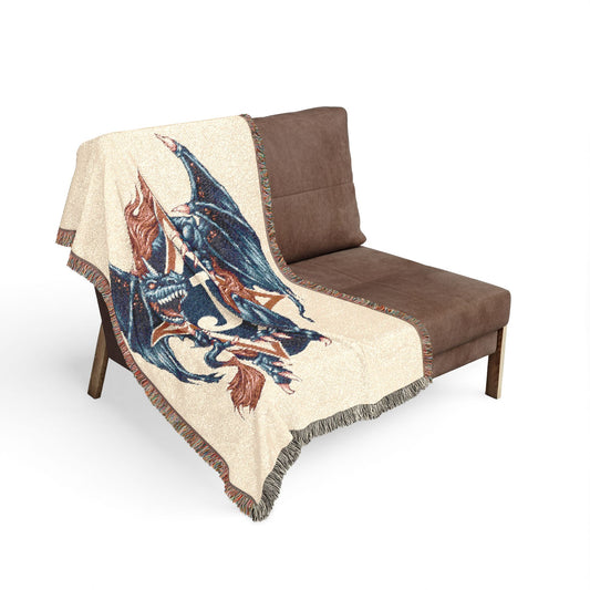 Exclusive Dragon J Woven Blanket