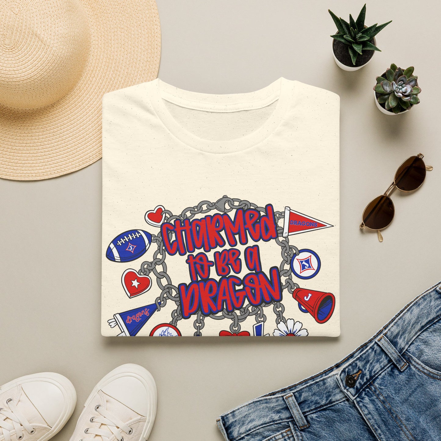 Charmed To Be A Dragon Short Sleeve Tee (Gildan)