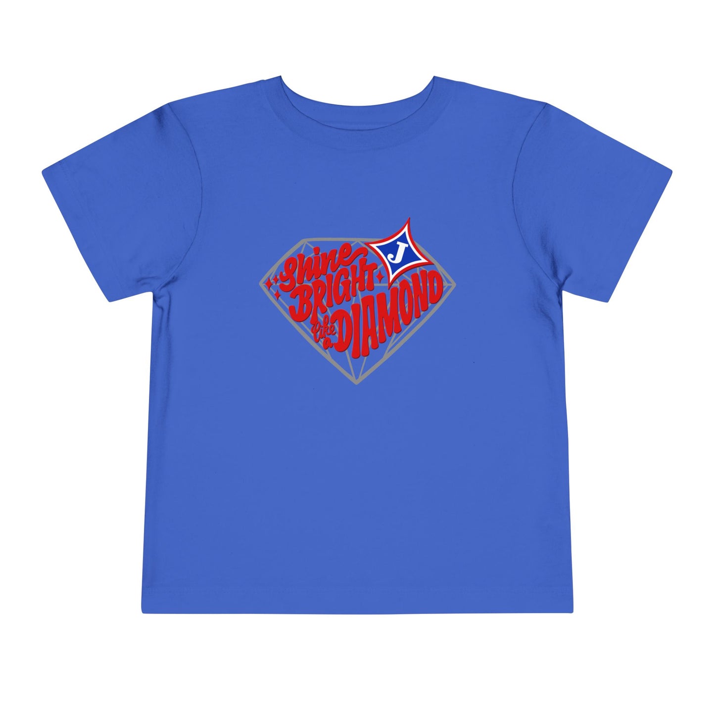 Shine Bright Like A Diamond Toddler Short Sleeve Tee