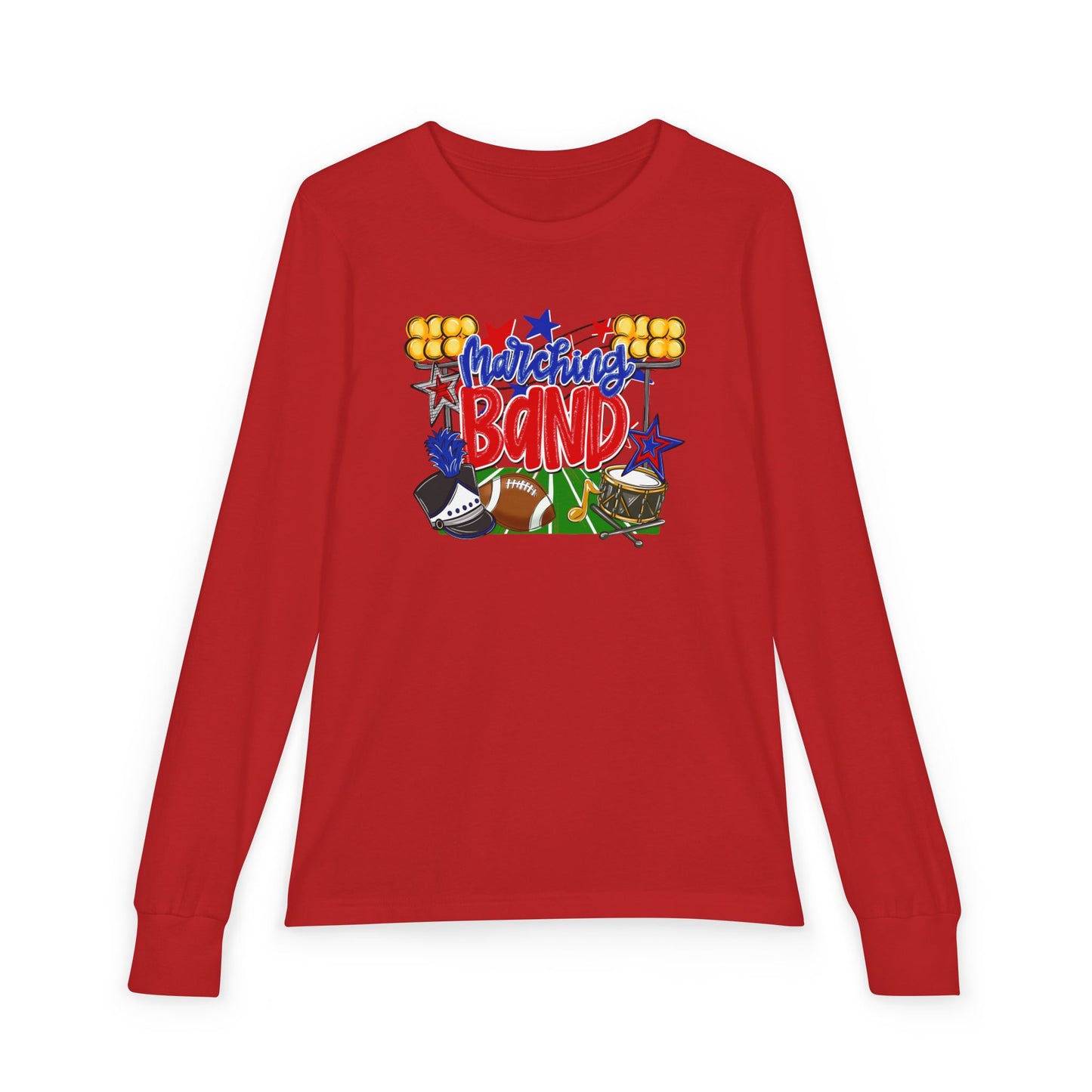 Marching Band Youth Long Sleeve Tee