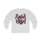 Band Mom Red Girl Long Sleeve Tee (Gildan)