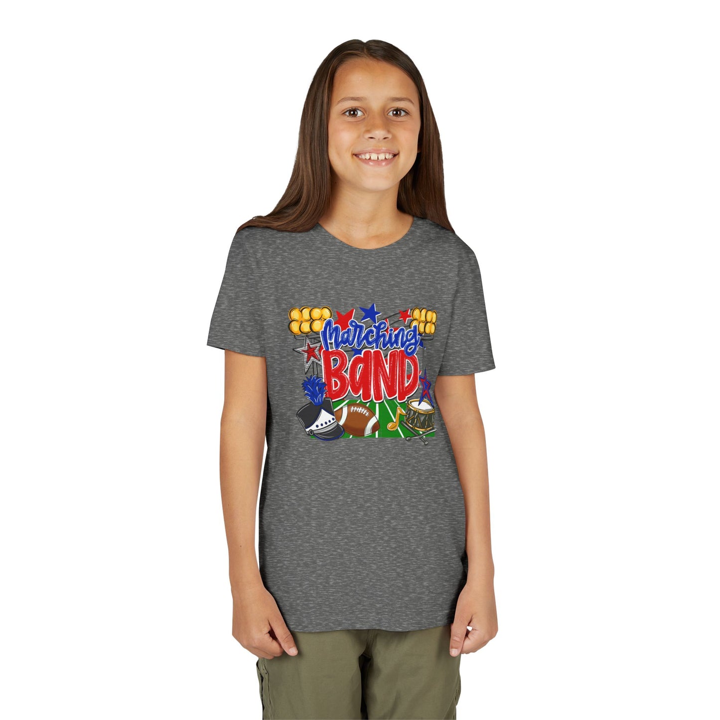Marching Band Dragons Youth Short Sleeve Tee