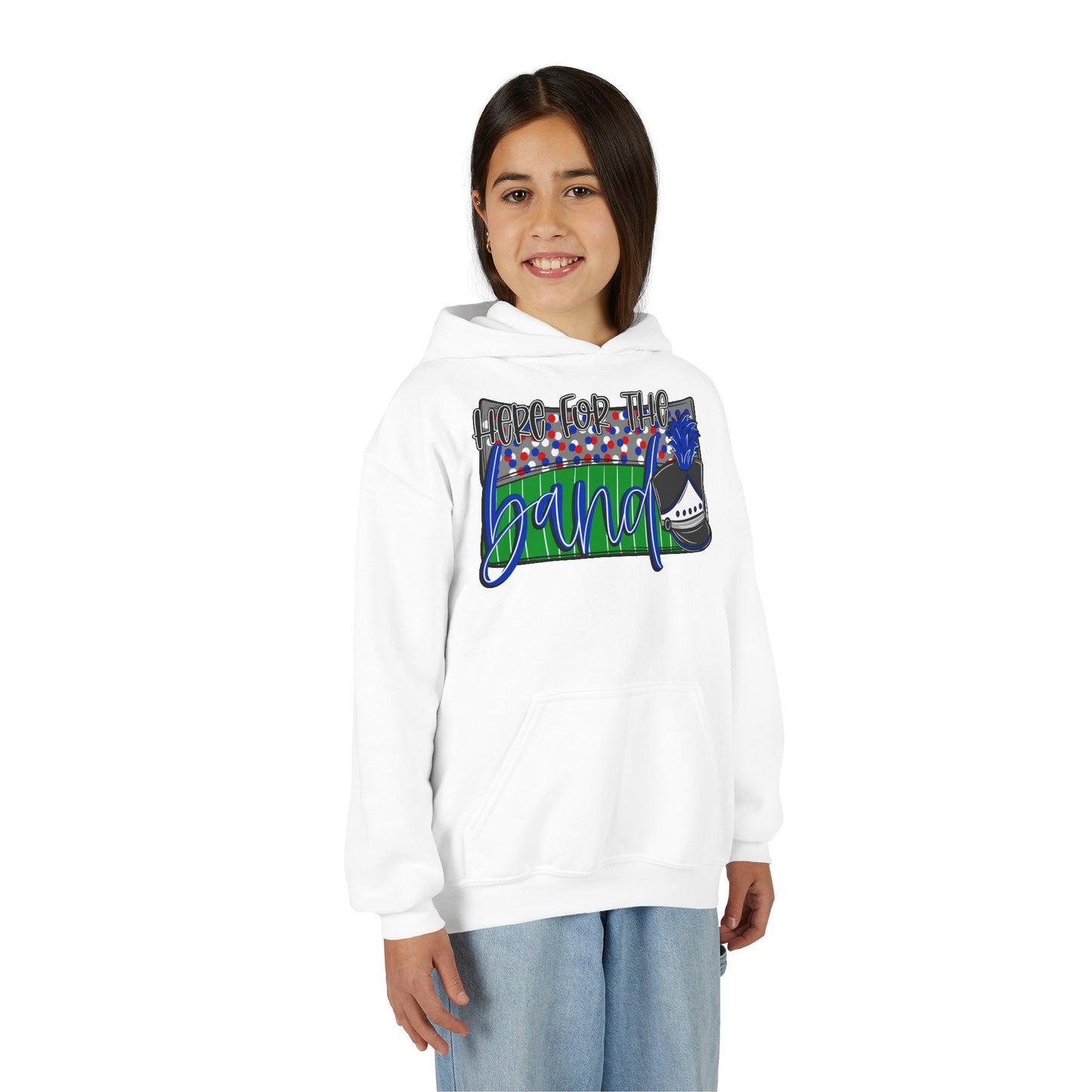 Here For The Band Youth Hoodie