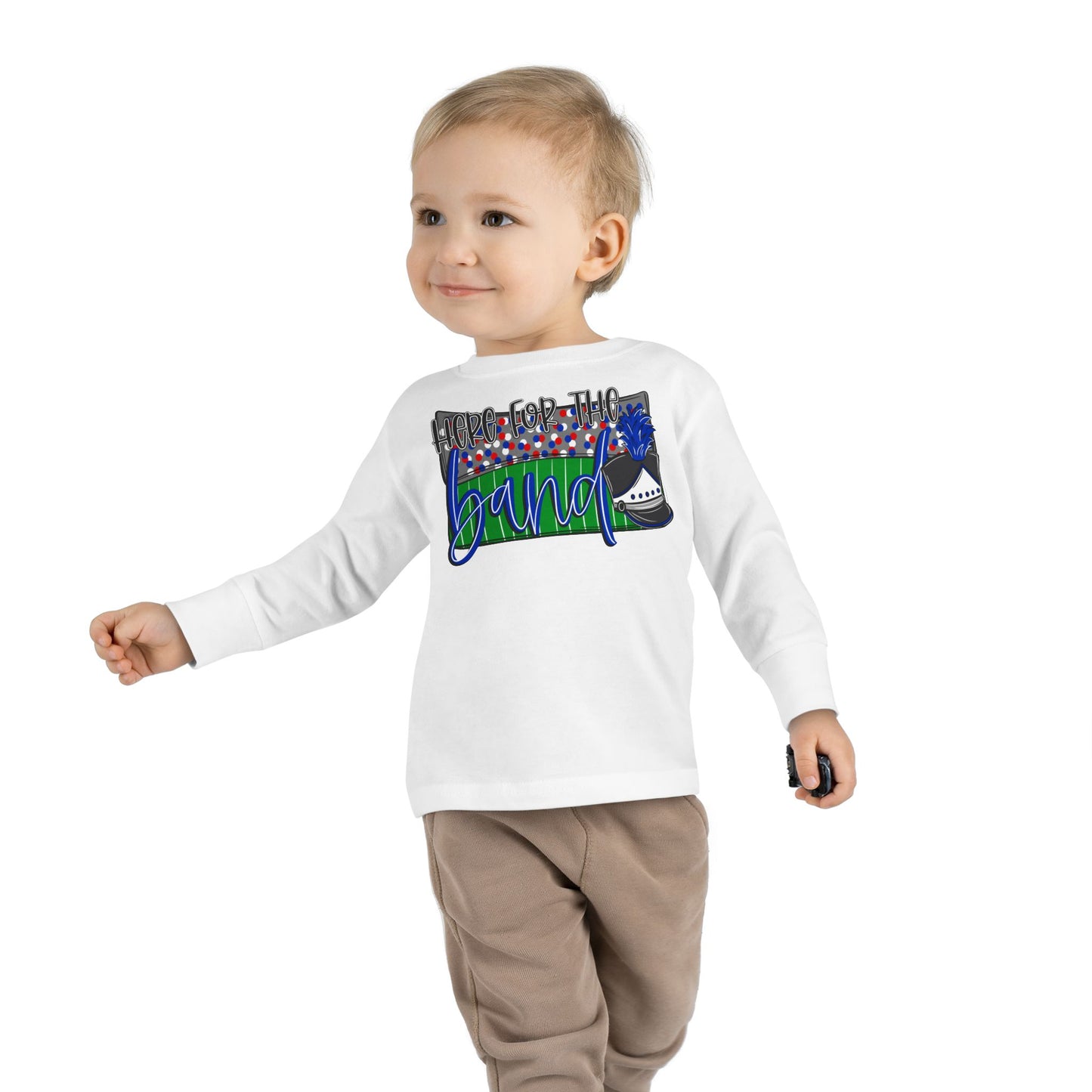 Here For The Band Toddler Long Sleeve Tee