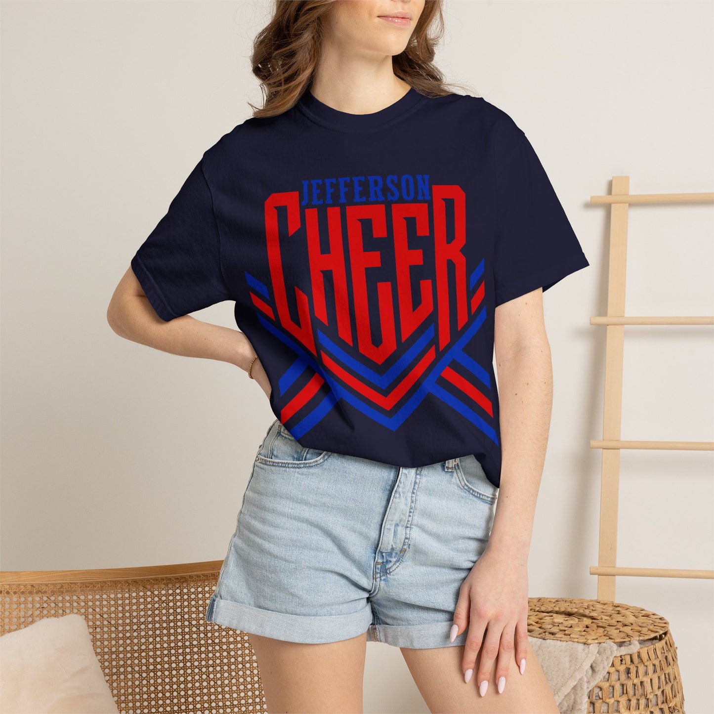 Jefferson Cheer Short Sleeve Tee (Comfort Colors)