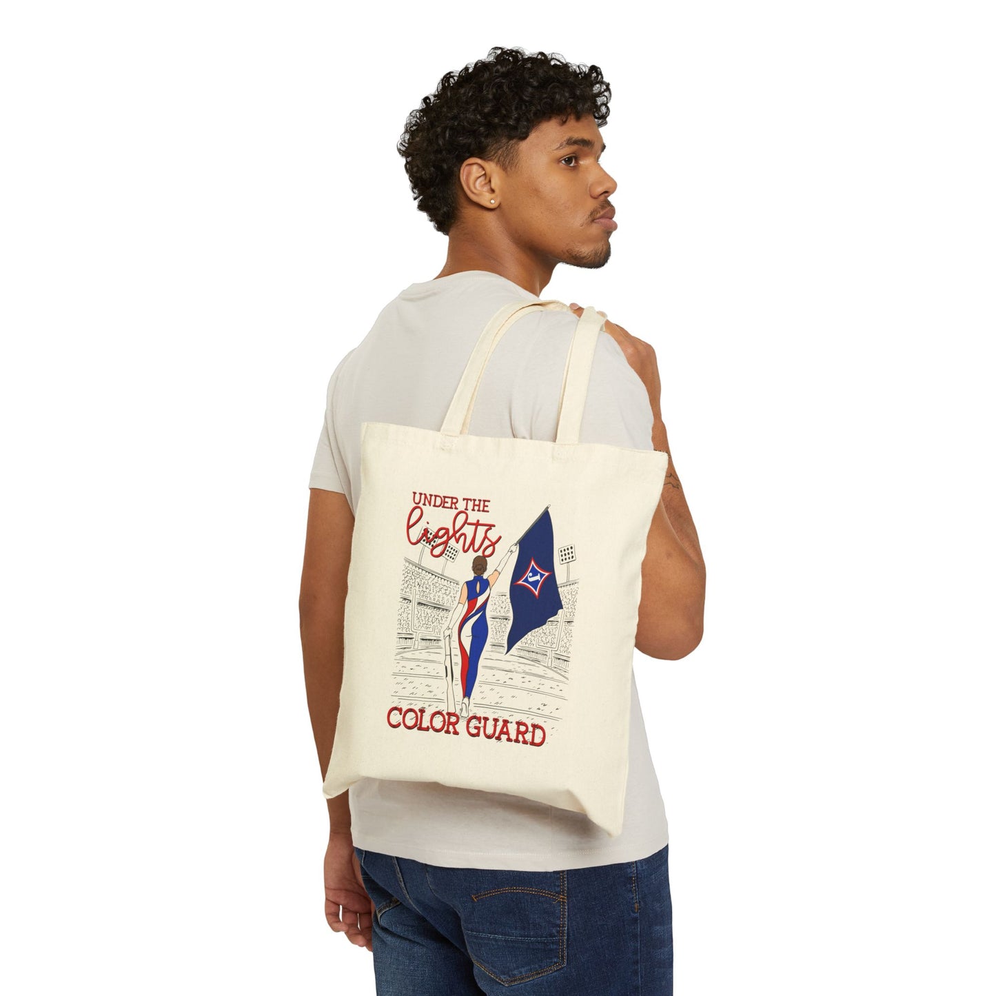 Under The Lights Color Guard Tote Bag