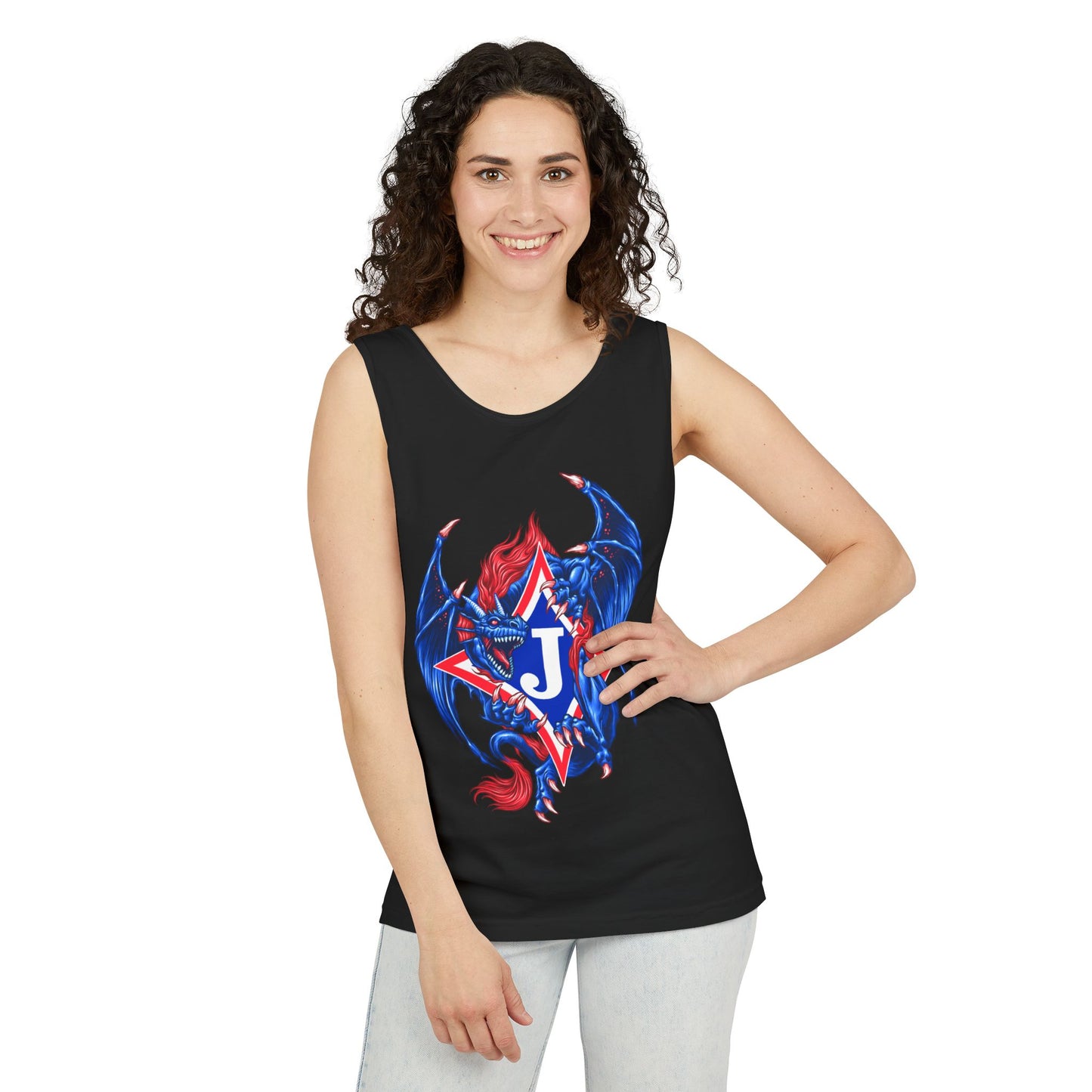 Exclusive Dragon J UnisexTank Top (Comfort Colors)