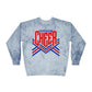 Jefferson Cheer Tie Dye Sweatshirt