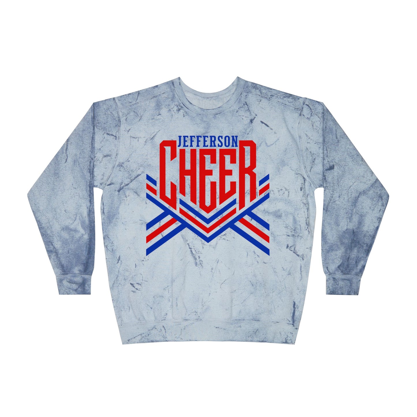 Jefferson Cheer Tie Dye Sweatshirt
