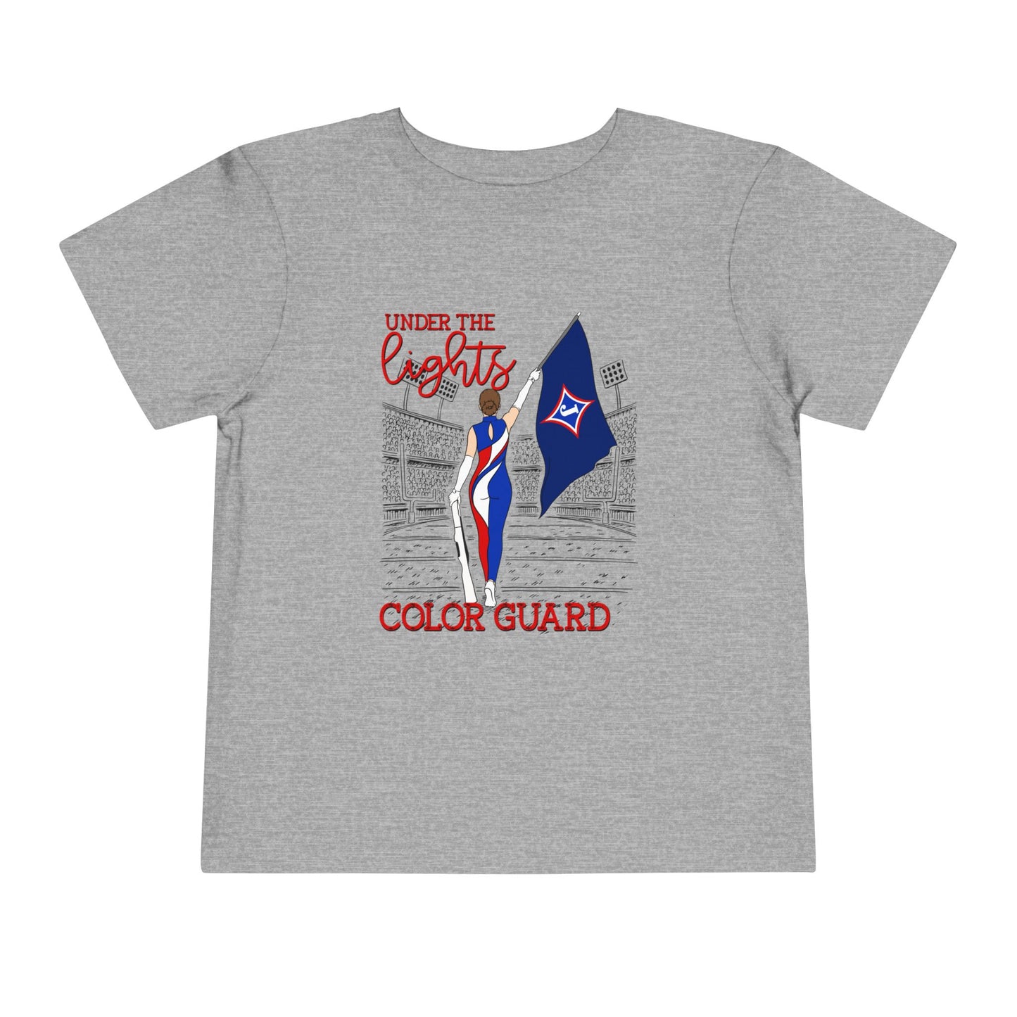 Under The Lights Color Guard Toddler Short Sleeve Tee