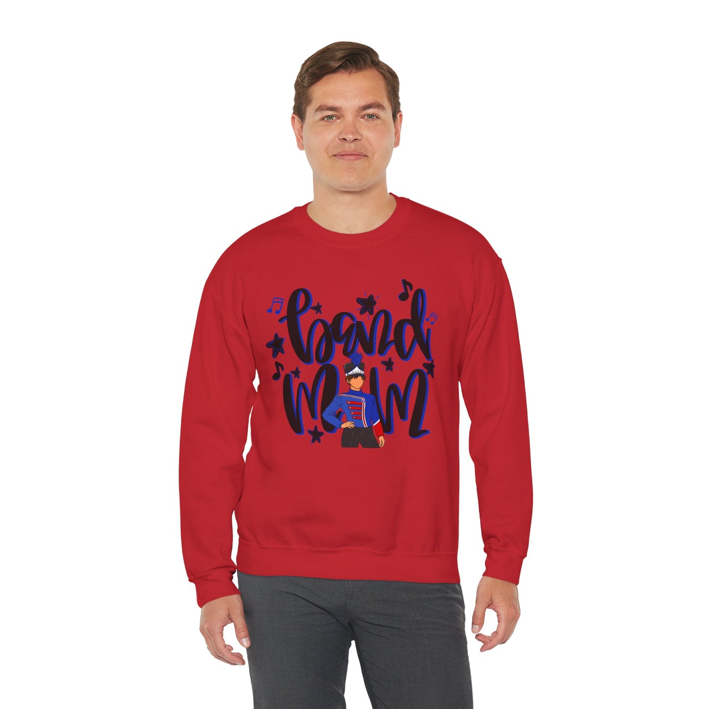 Band Mom Blue Boy Sweatshirt (Gildan)