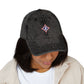 Jefferson J Diamond Vintage Embroidered Baseball Cap
