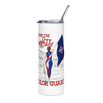 Under The Lights Color Guard 20oz Stainless Steel Tumbler