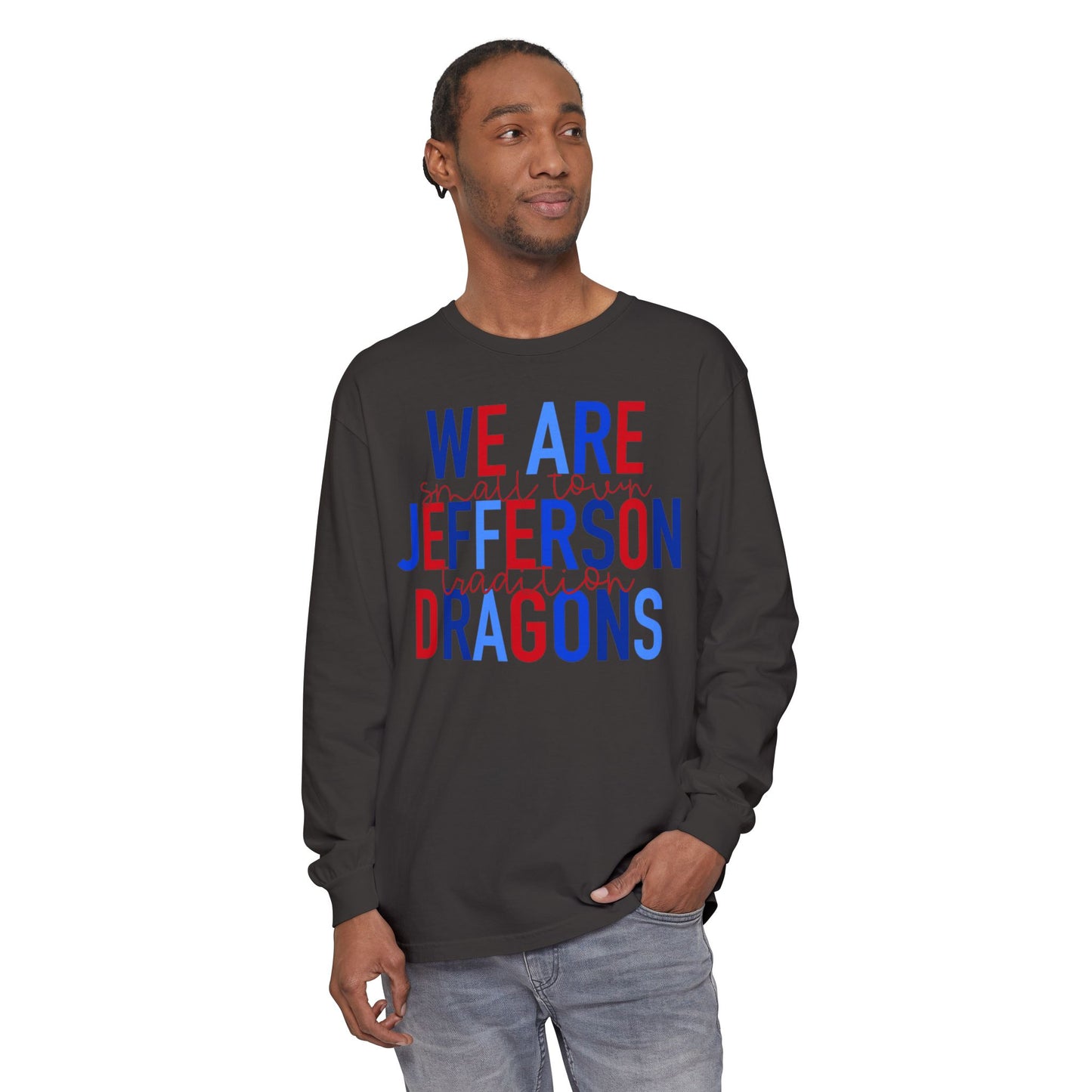 We Are Jefferson Long Sleeve Tee (Comfort Colors)