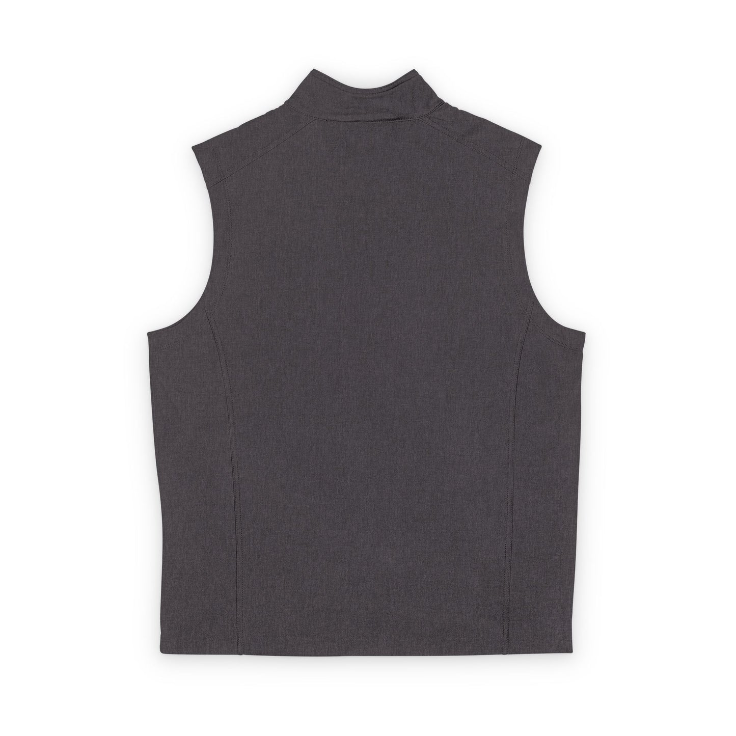 Jefferson J Diamond Embroidered Nautical Compass Soft Shell Vest — Men's Lightweight Windproof Vest