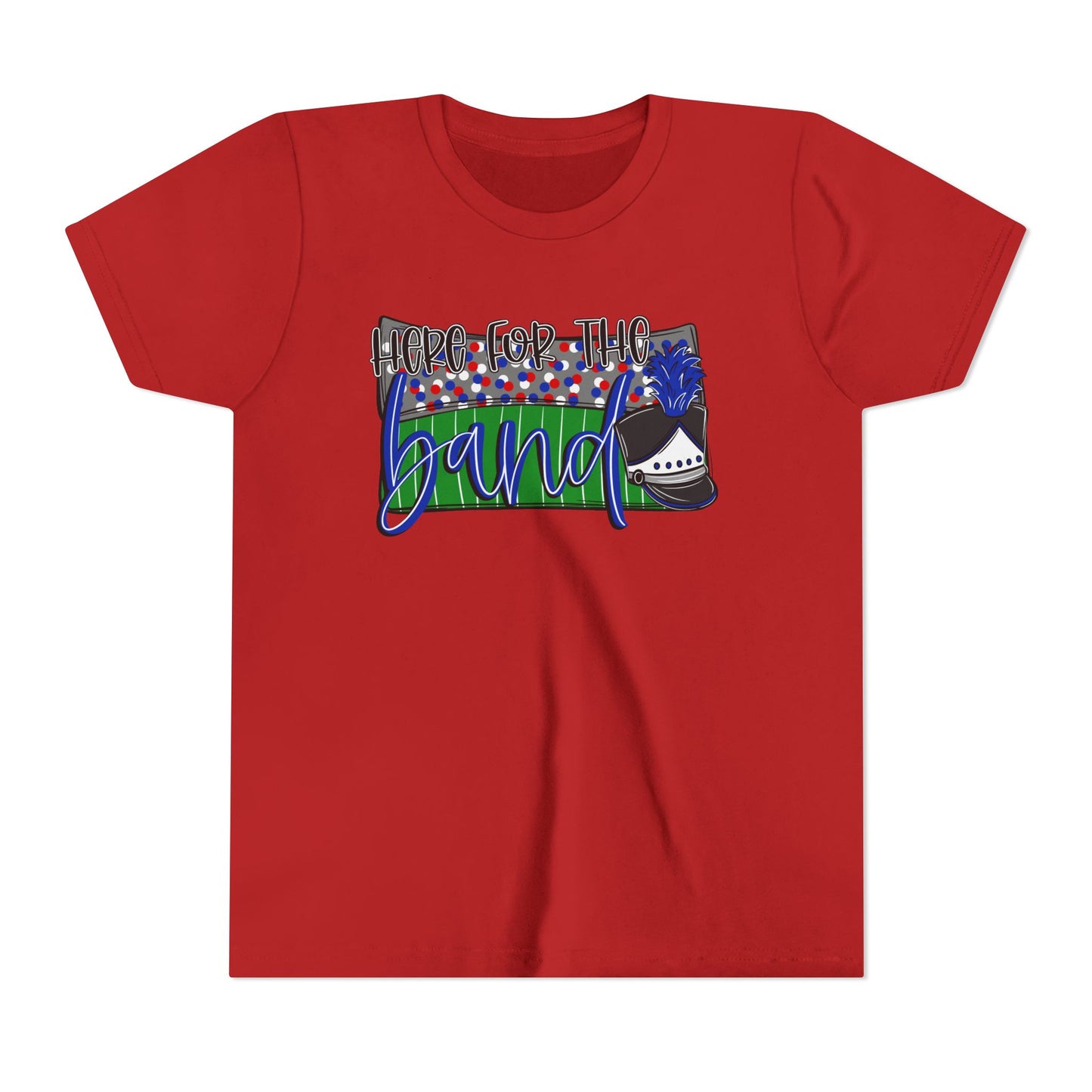 Here For The Band Youth Short Sleeve Tee