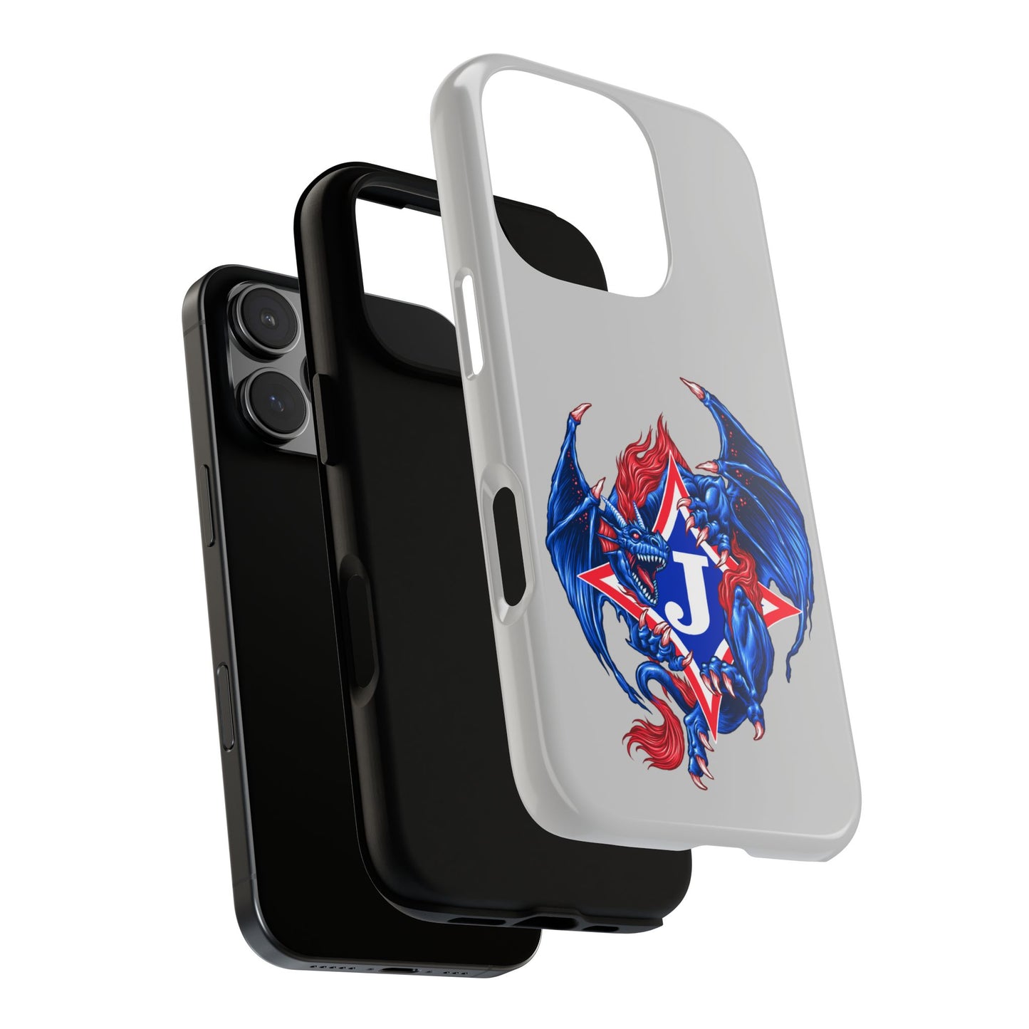 Exclusive Dragon J Personalized Tough Phone Case (Add Your Name)