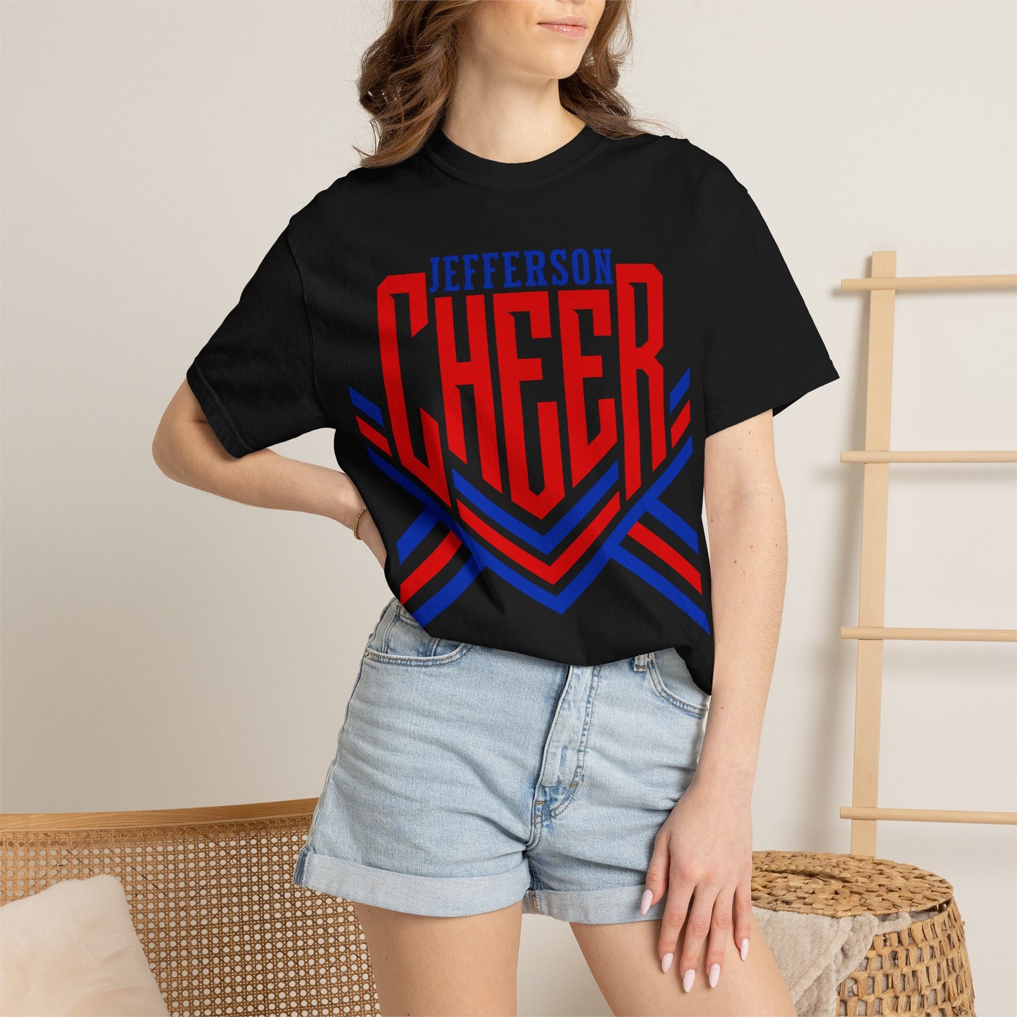 Jefferson Cheer Short Sleeve Tee (Comfort Colors)