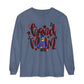 Band Mom Red Girl Long Sleeve Tee (Comfort Colors)