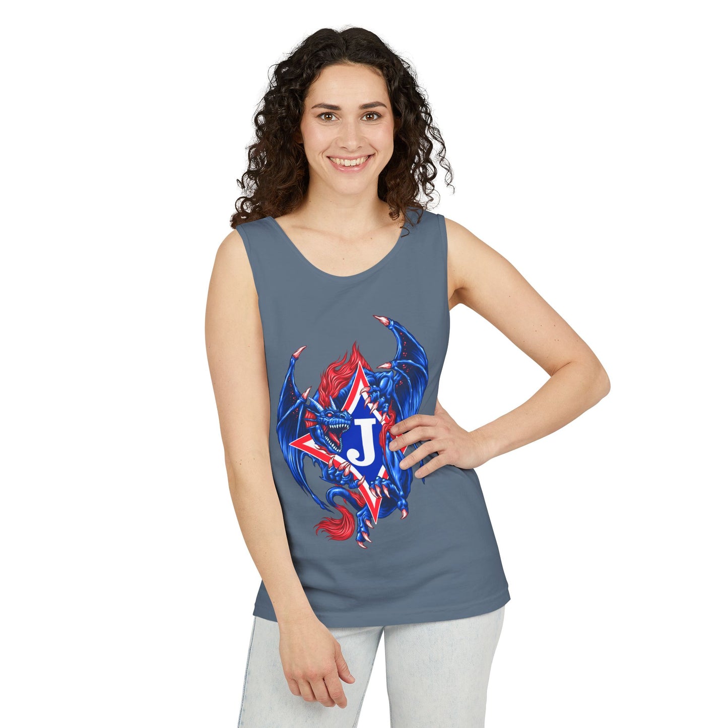 Exclusive Dragon J UnisexTank Top (Comfort Colors)