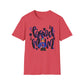 Band Mom Blue Girl Short Sleeve Tee (Gildan)