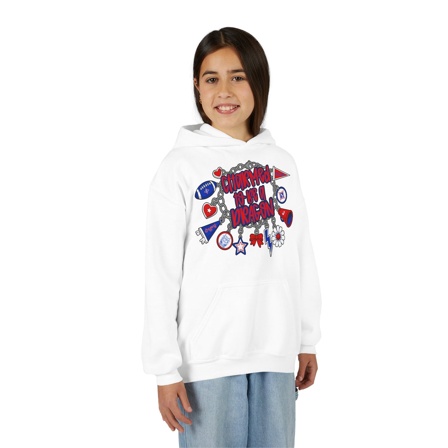 Charmed To Be A Dragon Youth Hoodie