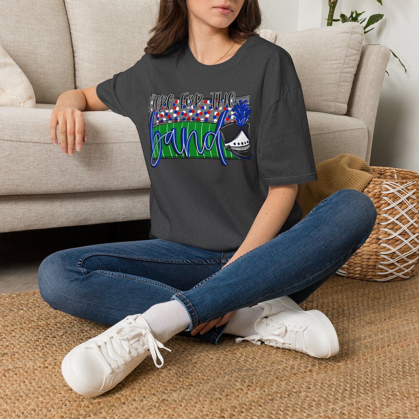 Here For The Band Short Sleeve Tee (Gildan)