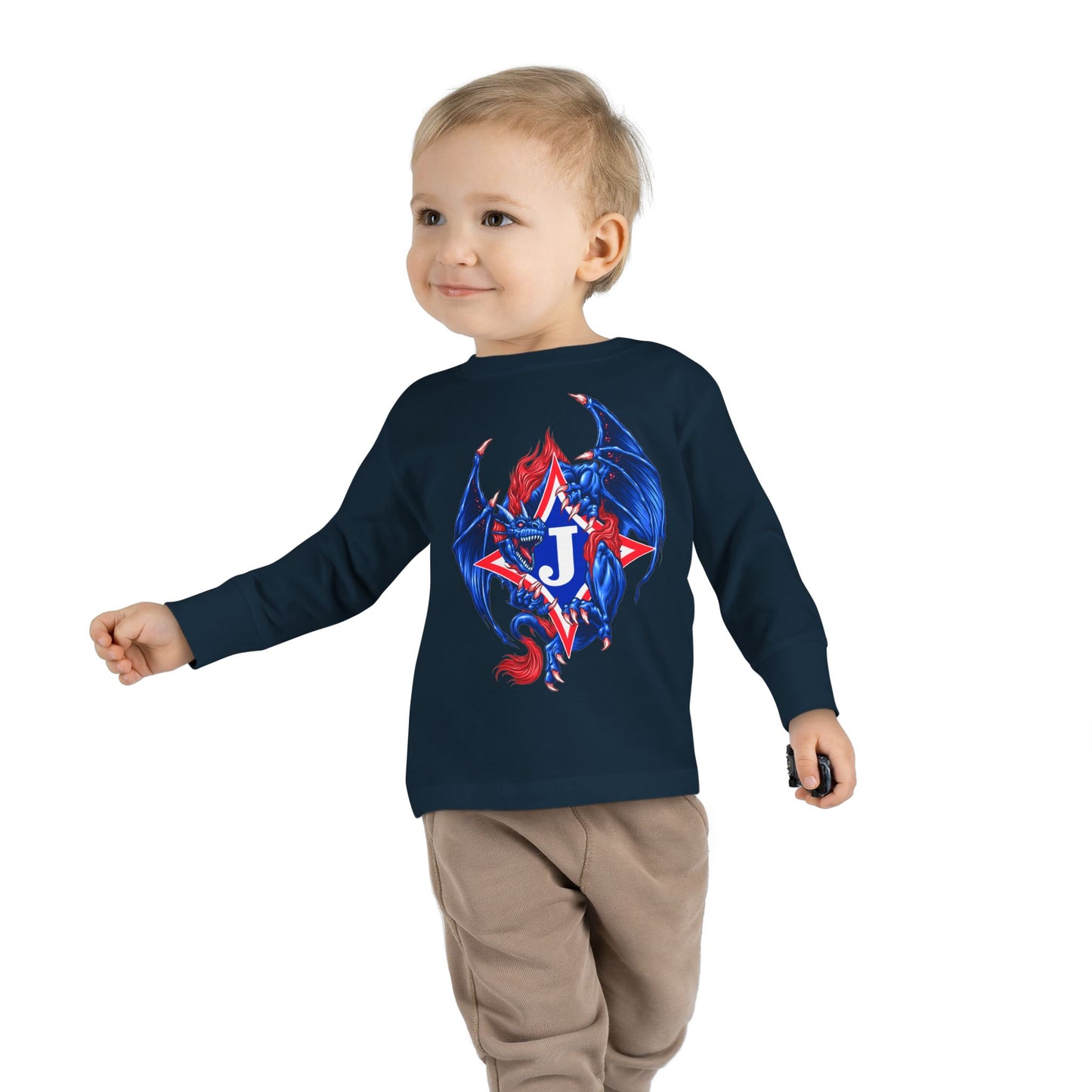 Exclusive Dragon J Toddler Long Sleeve Tee