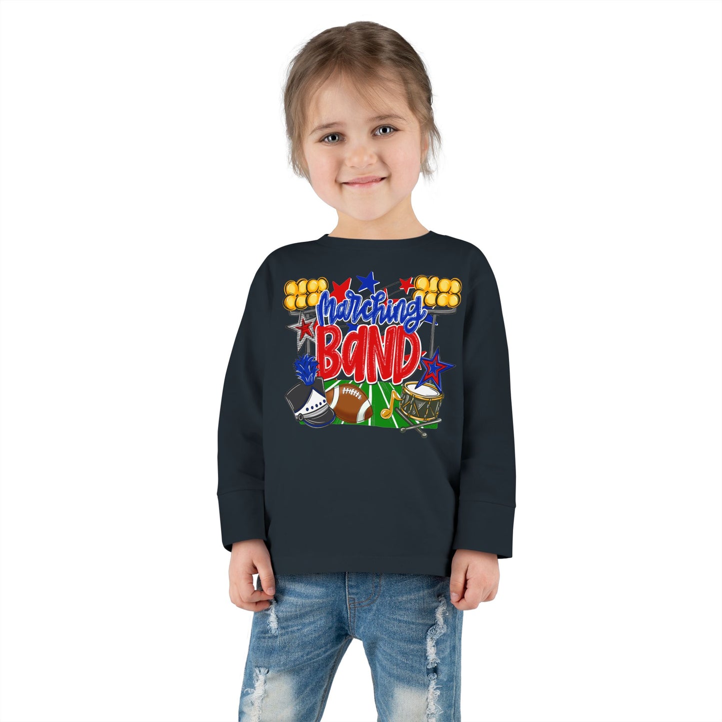 Marching Band Toddler Long Sleeve Tee