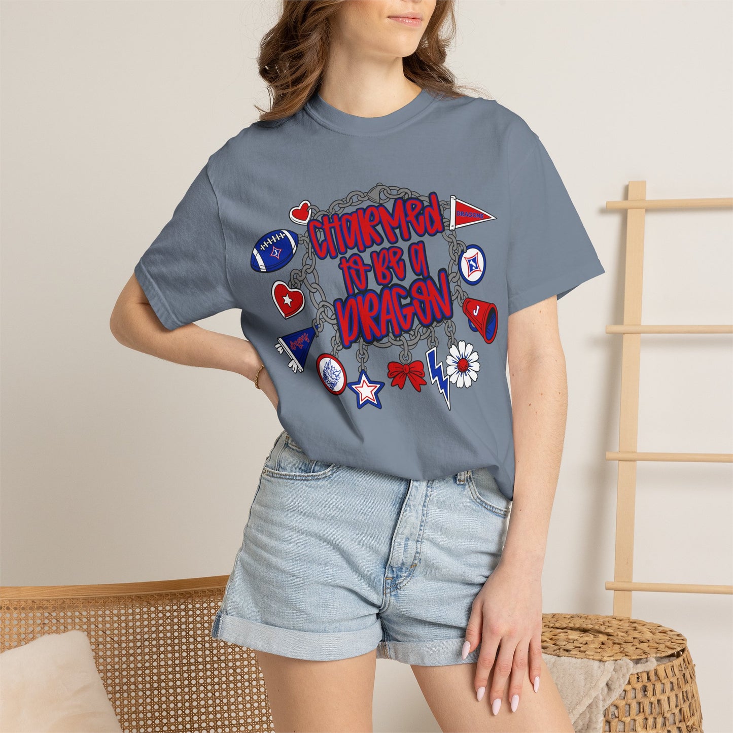 Charmed To Be A Dragon Short Sleeve Tee (Comfort Colors)