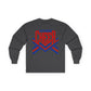 Jefferson Cheer Long Sleeve Tee (Gildan)