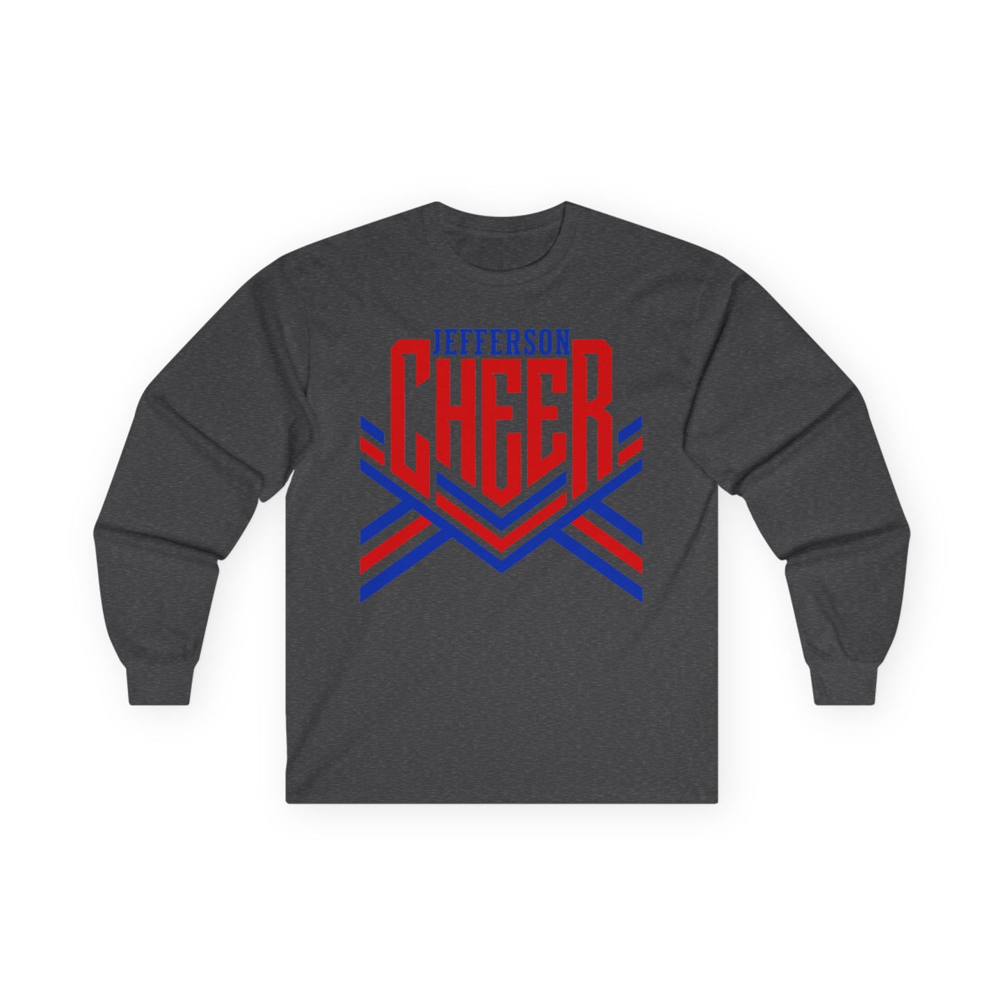Jefferson Cheer Long Sleeve Tee (Gildan)