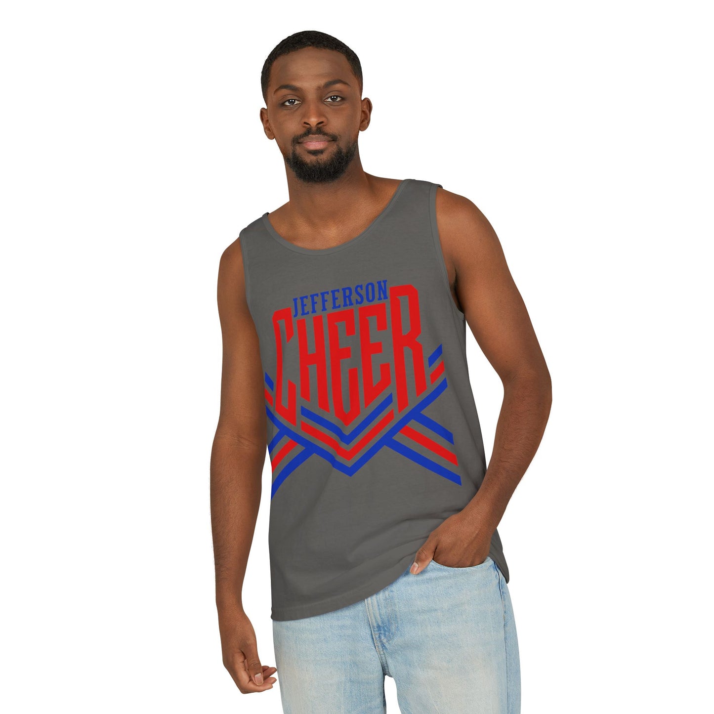 Jefferson Cheer UnisexTank Top (Comfort Colors)
