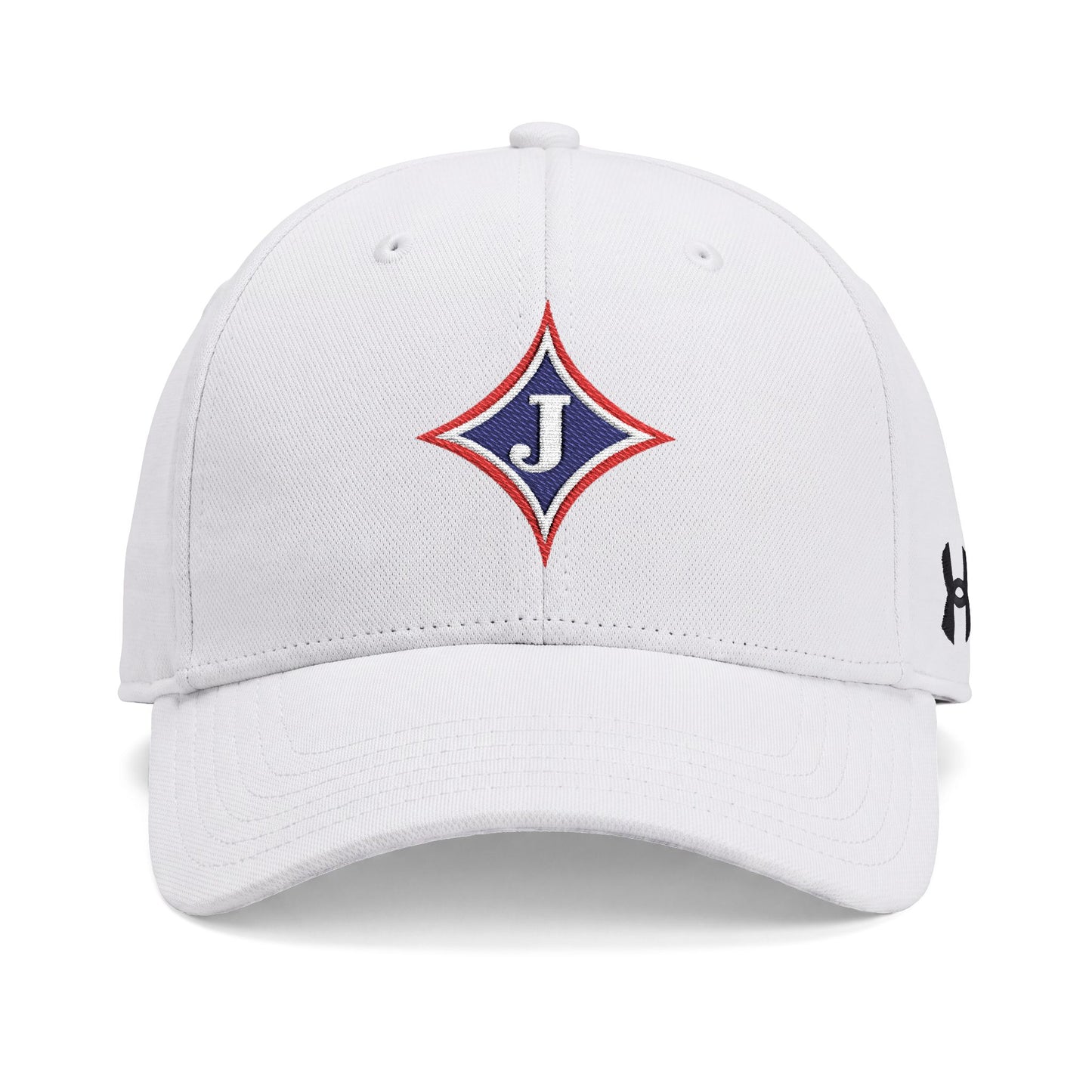 Jefferson J Diamond Under Armour Embroidered Performance Baseball Cap