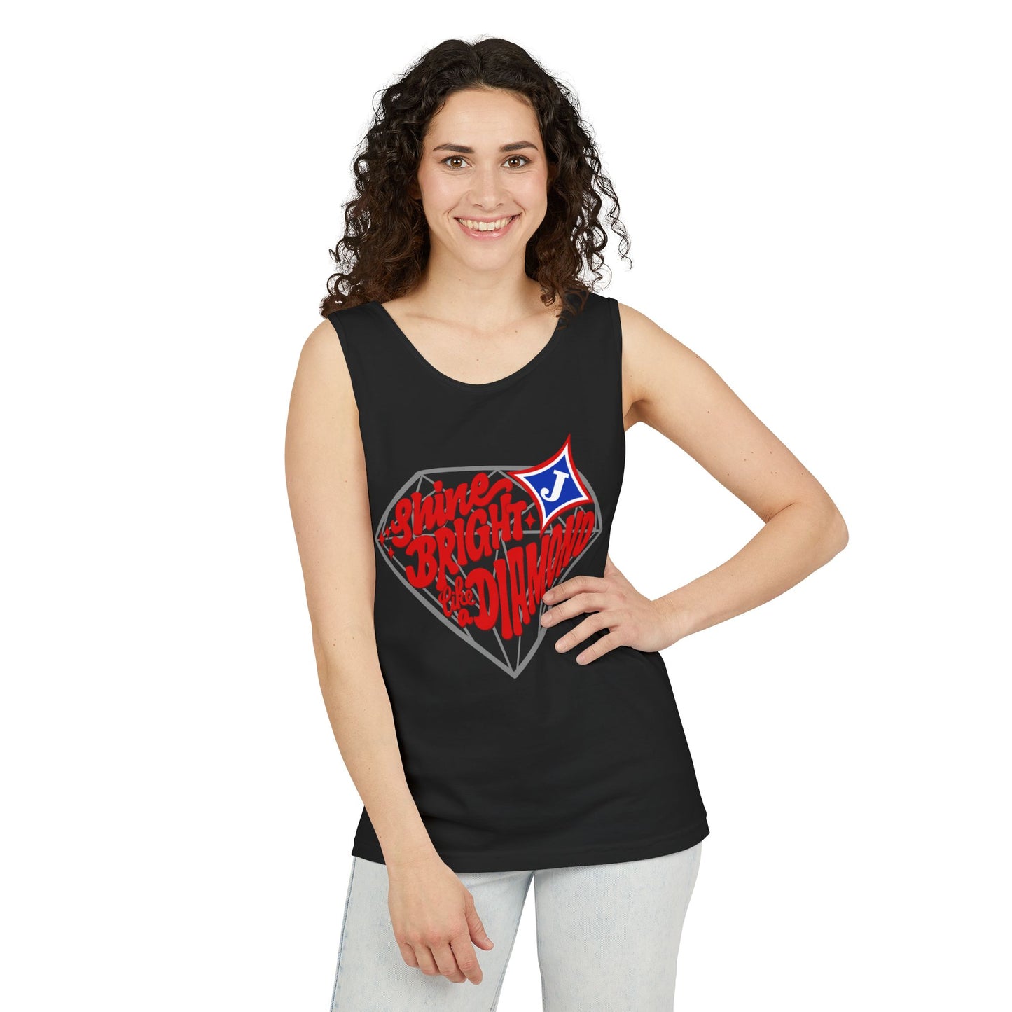 Shine Bright Like A Diamond UnisexTank Top (Comfort Colors)