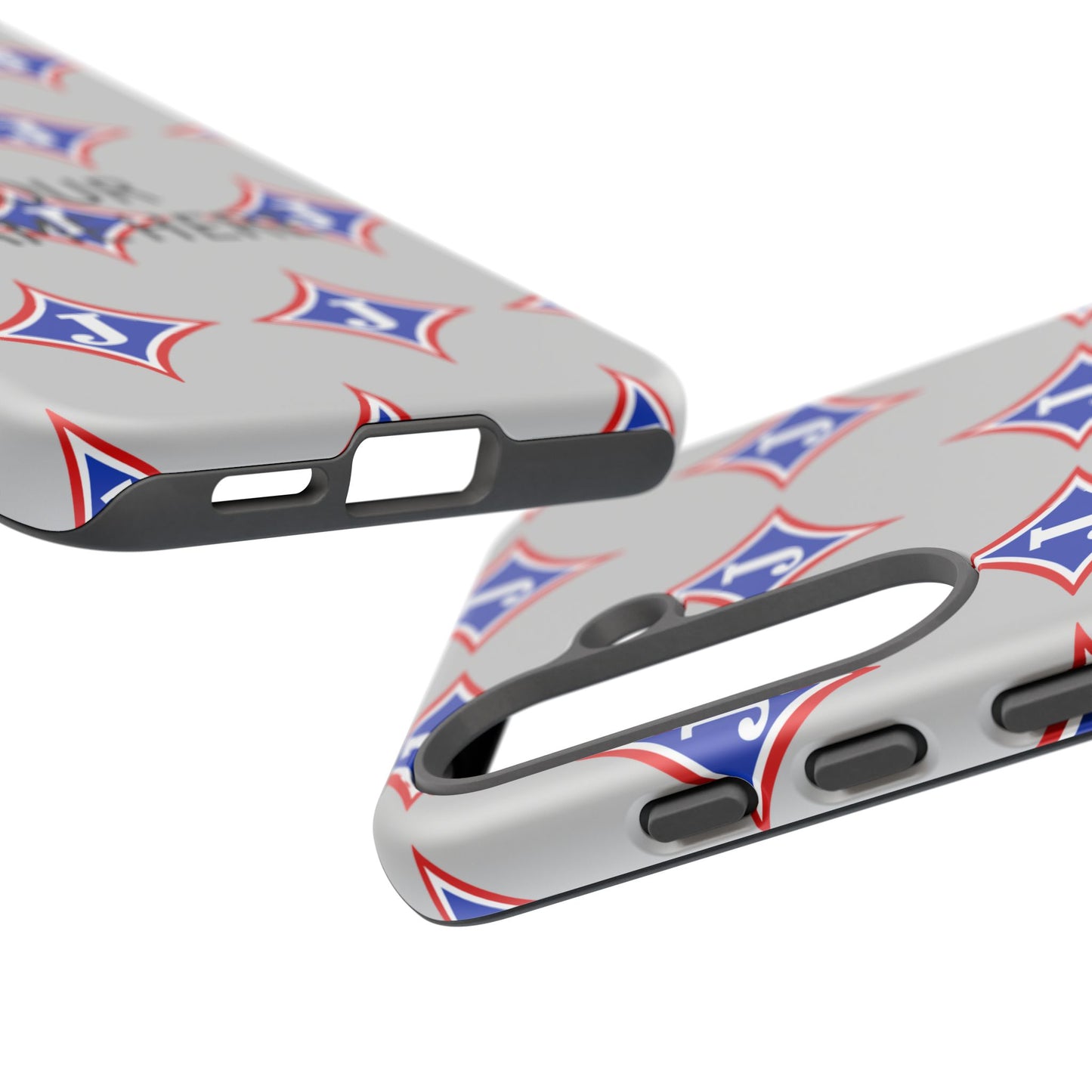 Jefferson J Diamond Personalized Tough Phone Case (Add Your Name)