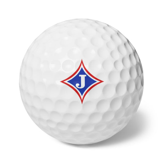 Jefferson Diamond J Golf Balls, 6pcs