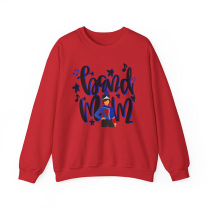 Band Mom Blue Girl Sweatshirt (Gildan)