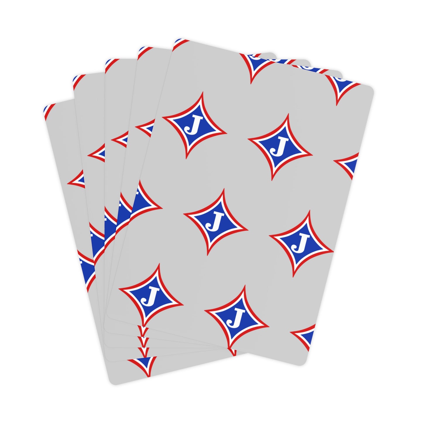 Jefferson J Diamond Poker Cards