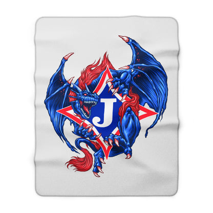 Exclusive Dragon J Sherpa Fleece Blanket