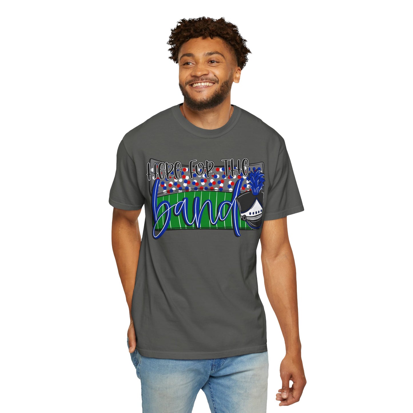 Here For The Band Short Sleeve Tee (Comfort Colors)