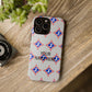 Jefferson J Diamond Personalized Tough Phone Case (Add Your Name)