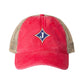 Jefferson J Diamond Women's Washed Mesh-Back Cap