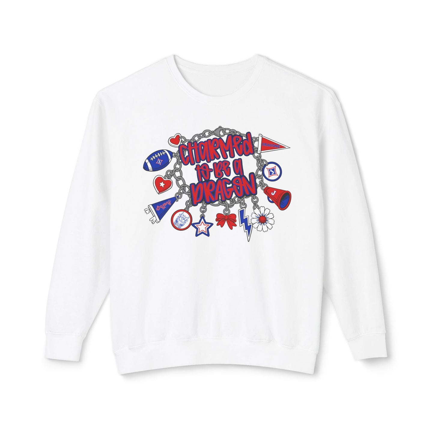 Charmed To Be A Dragon Sweatshirt (Comfort Colors)