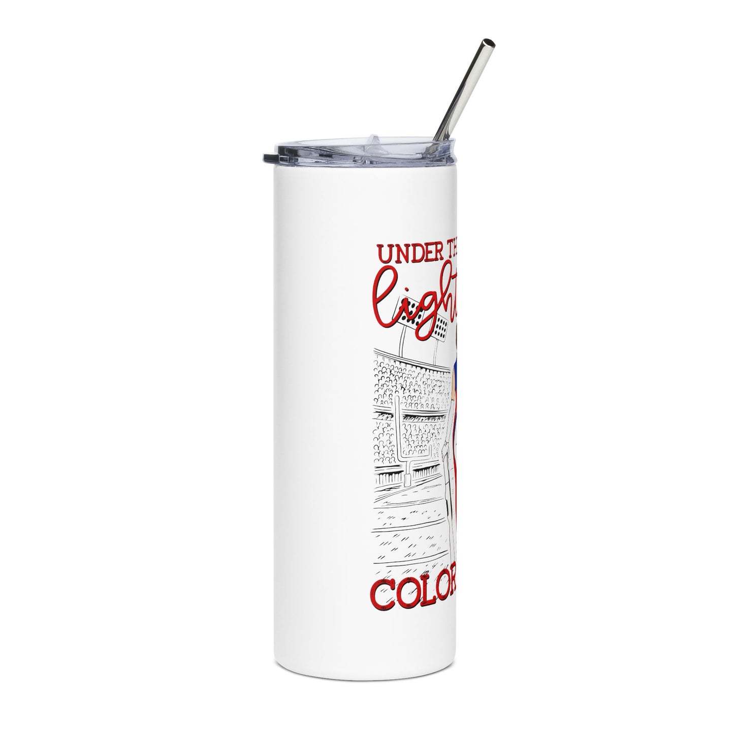 Under The Lights Color Guard 20oz Stainless Steel Tumbler