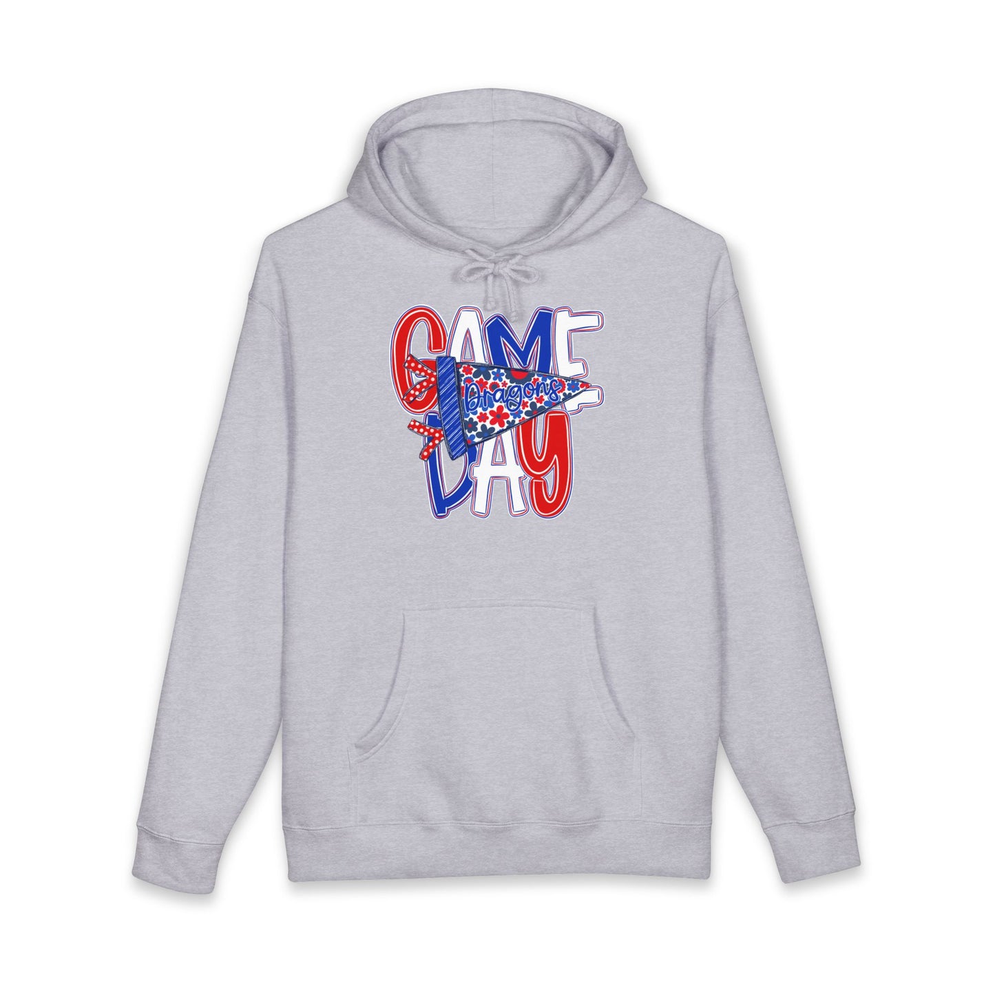 Game Day Dragons Hoodie (Independent Trading Co)