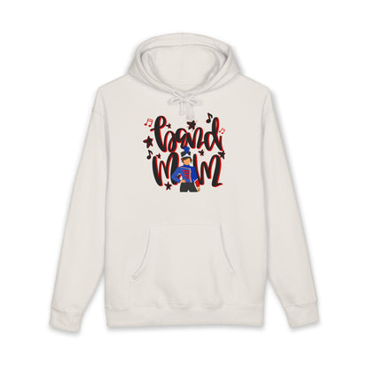 Band Mom Red Girl Hoodie (Independent Trading Co)