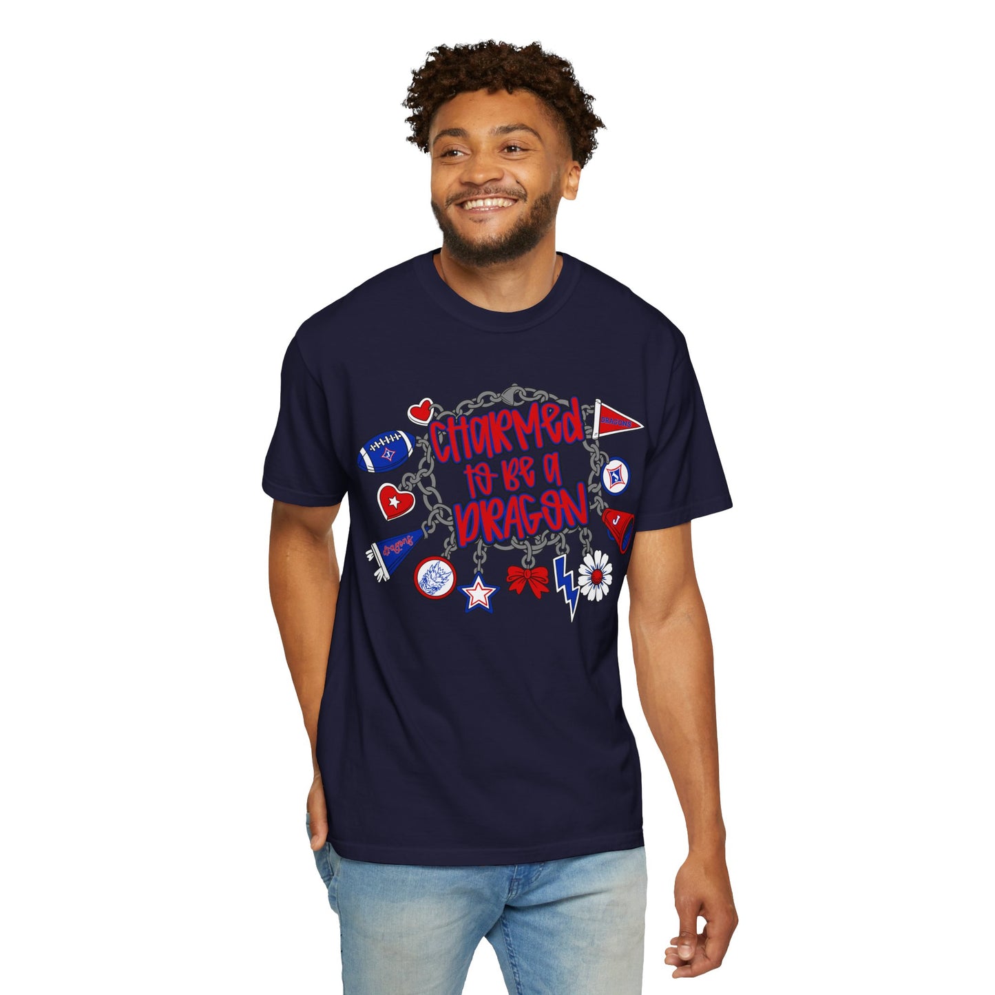 Charmed To Be A Dragon Short Sleeve Tee (Comfort Colors)