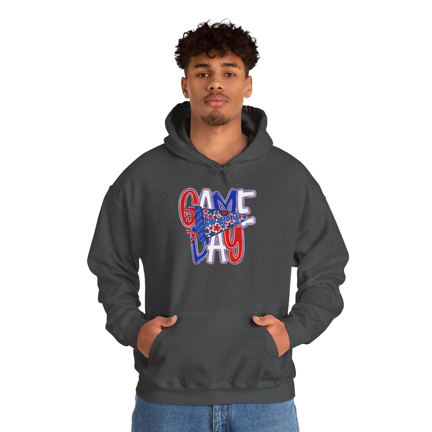 Game Day Dragons Unisex Hoodie (Gildan)